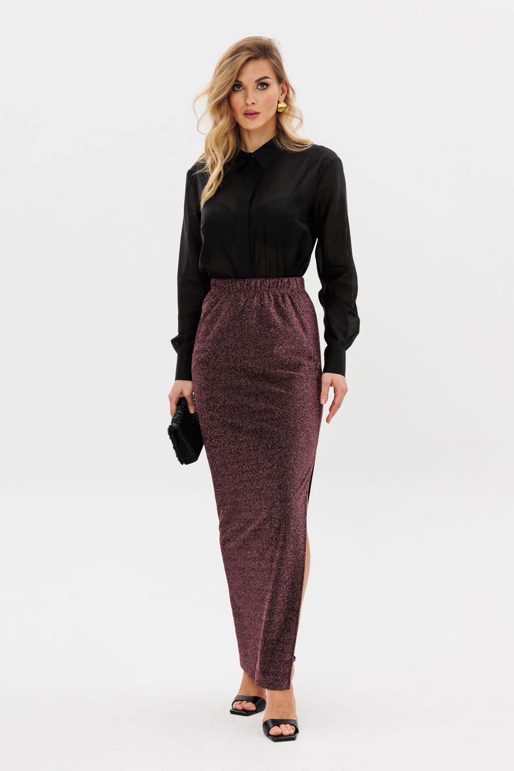 Юбка Eola 2794 макси прямая полиэстер  фото 9