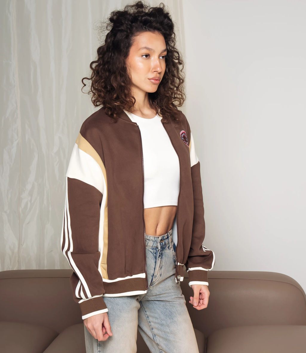 Бомбер #КТ2611 (2), коричневый
