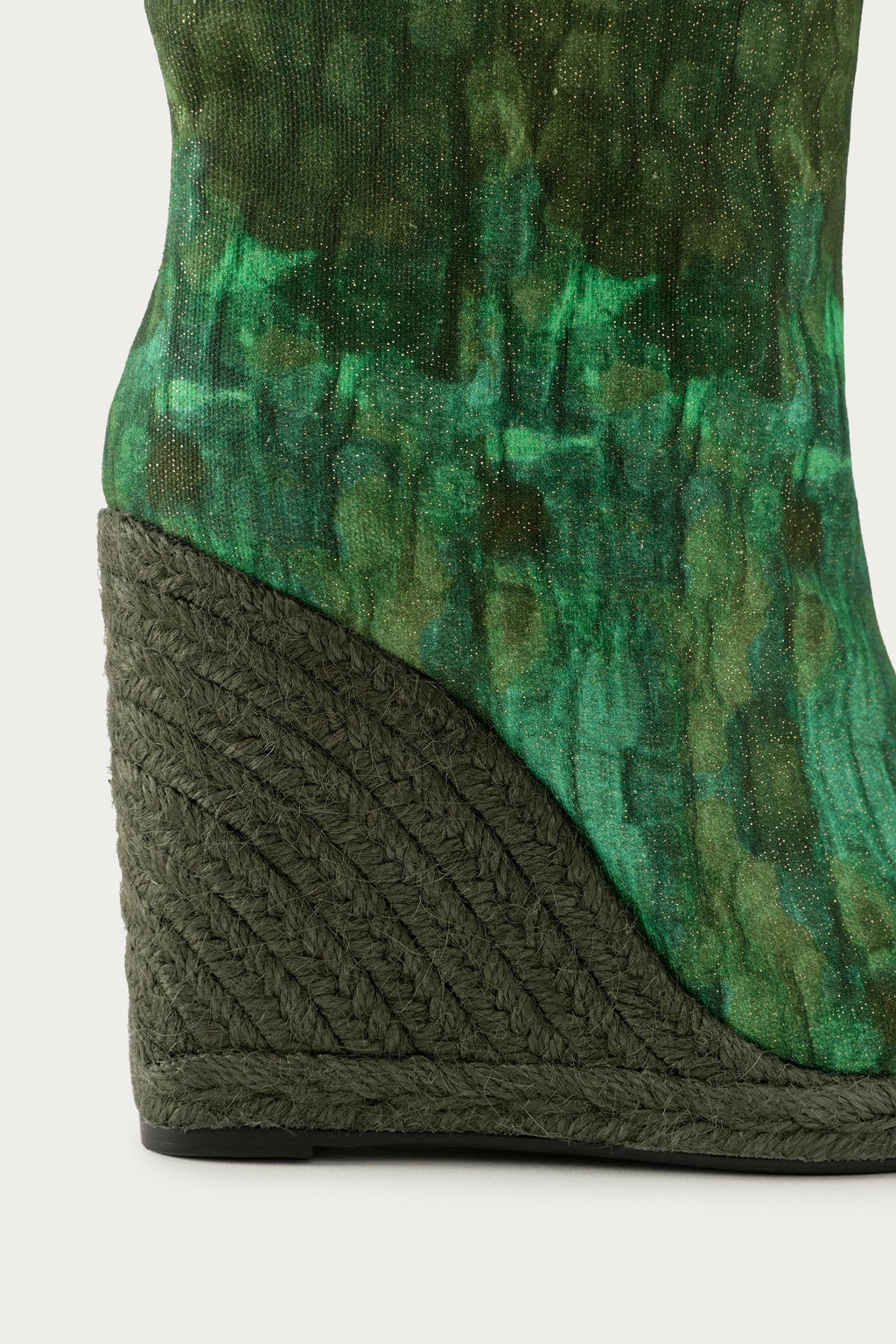 BOTA CU?A ESTAMPADA MARISA BERENSON X ZARA / Verde фото 5