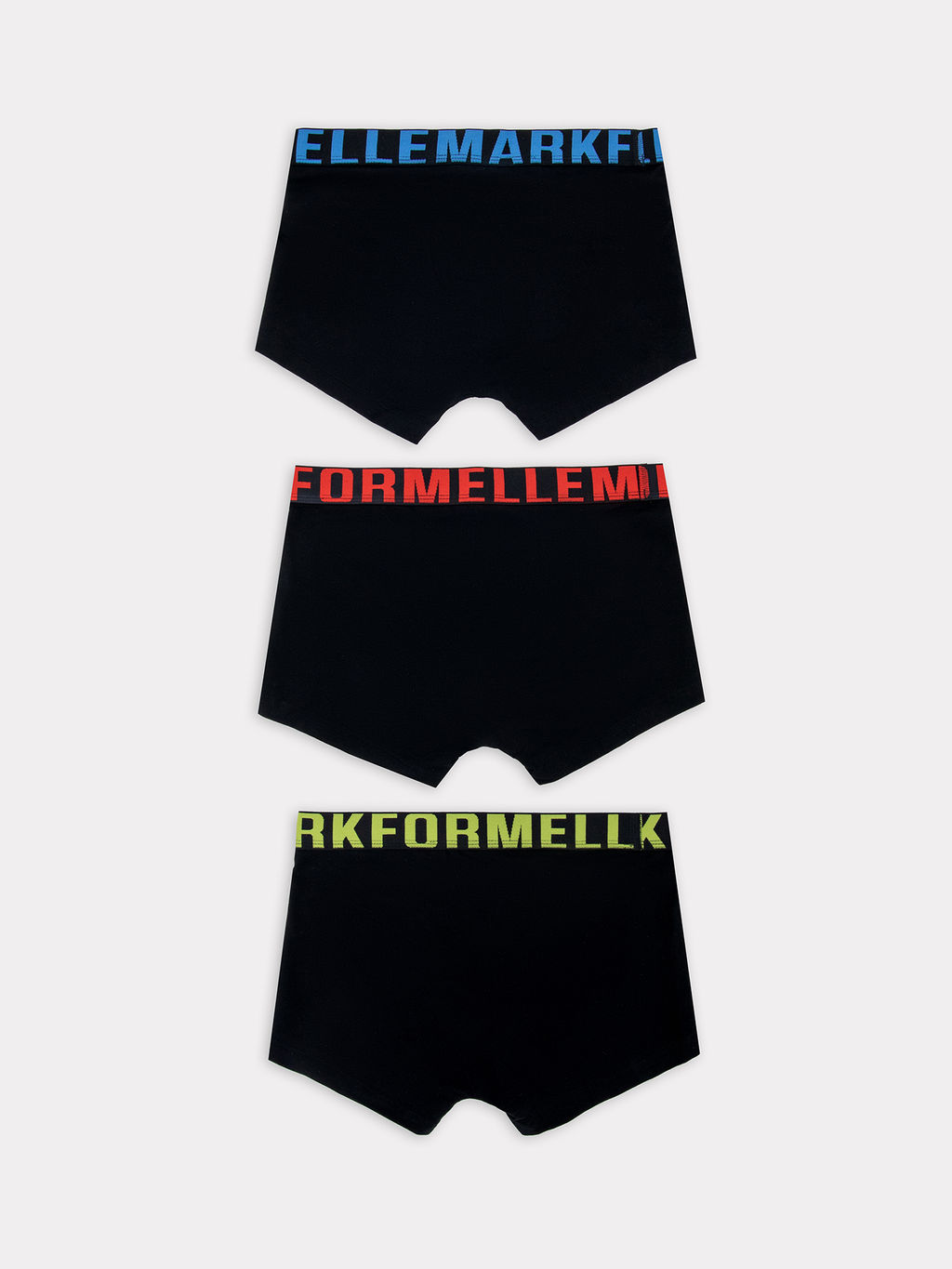 Трусы мужские боксеры мультипак (3 шт.) в черном цвете черный-3 411215-3 - Mark formelle фото 6
