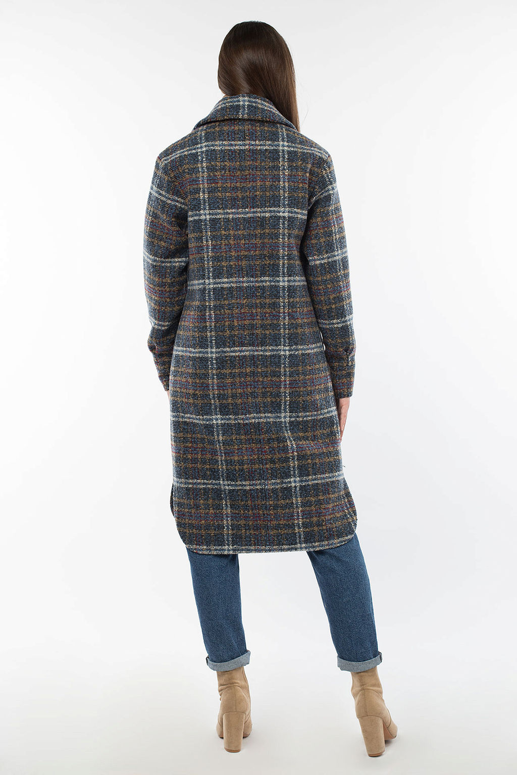 01-10490 Пальто женское демисезонное - El podio фото 5