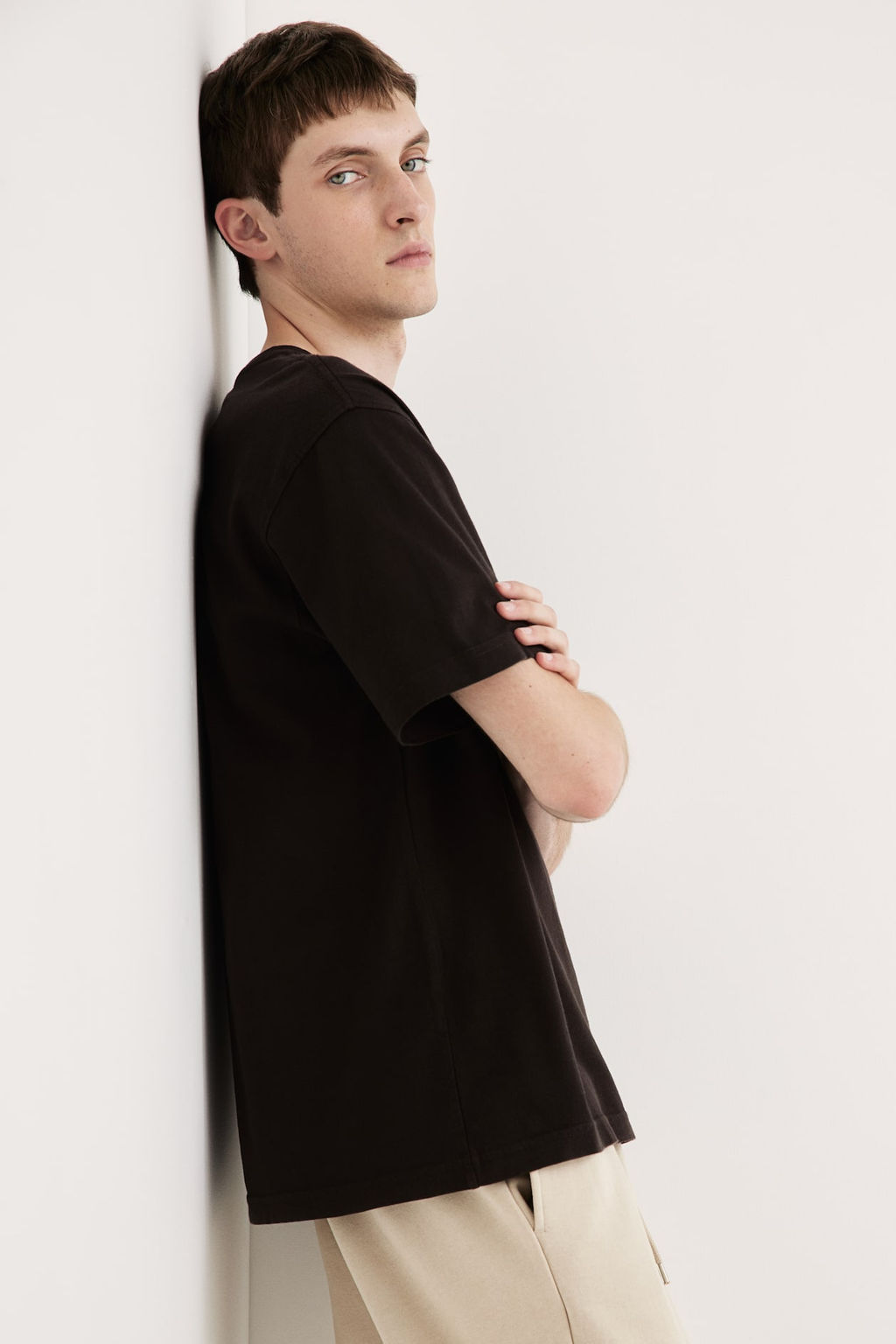 Camiseta con efecto lavado Loose Fit - H&m фото 4