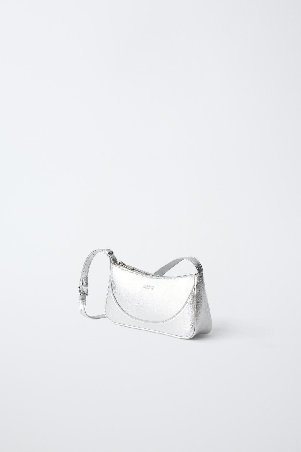 BANDOLERA METALIZADA / Plata - Zara фото 2