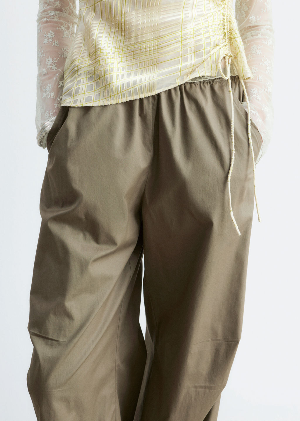 Pantalones parachute - H&m фото 7