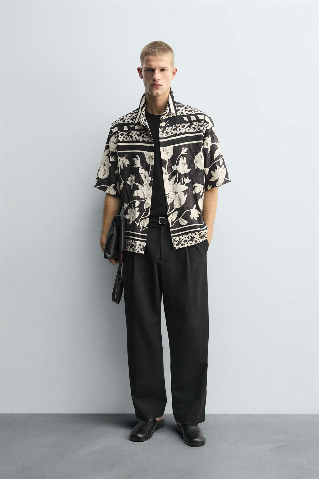 LEAF PRINT SHIRT