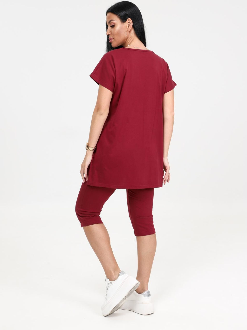 IV-CAPRIZ Эпюр - костюм бордовый