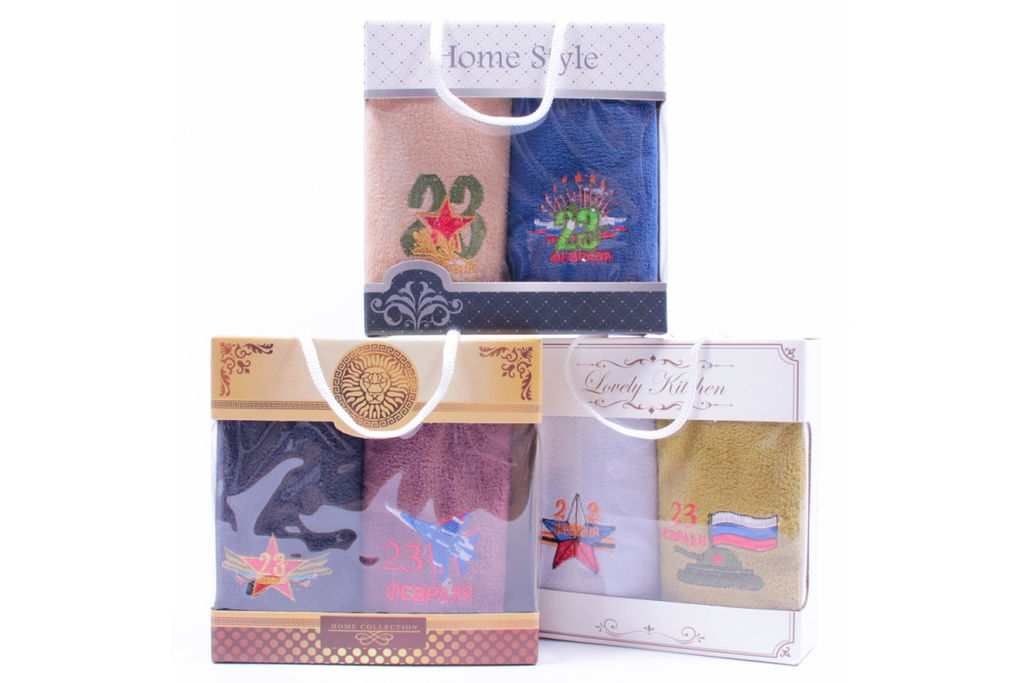 Набор полотенец микрофибра 23В-А173 в сумочке МР+МР