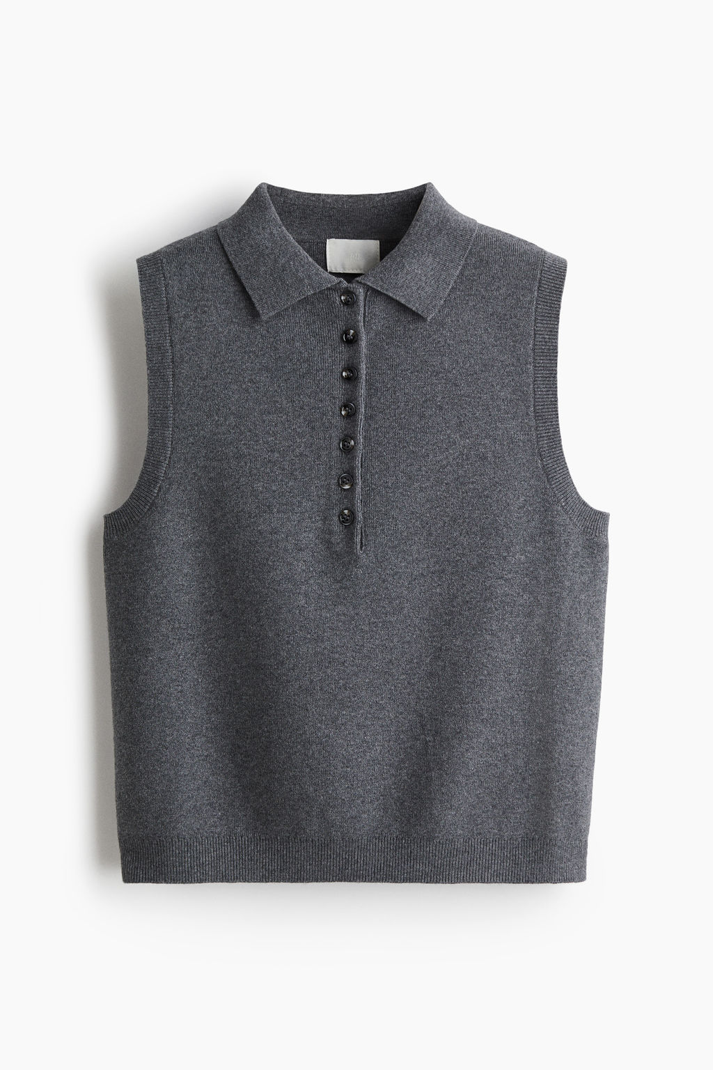 Su?ter sin mangas con cuello camisero - H&m фото 2