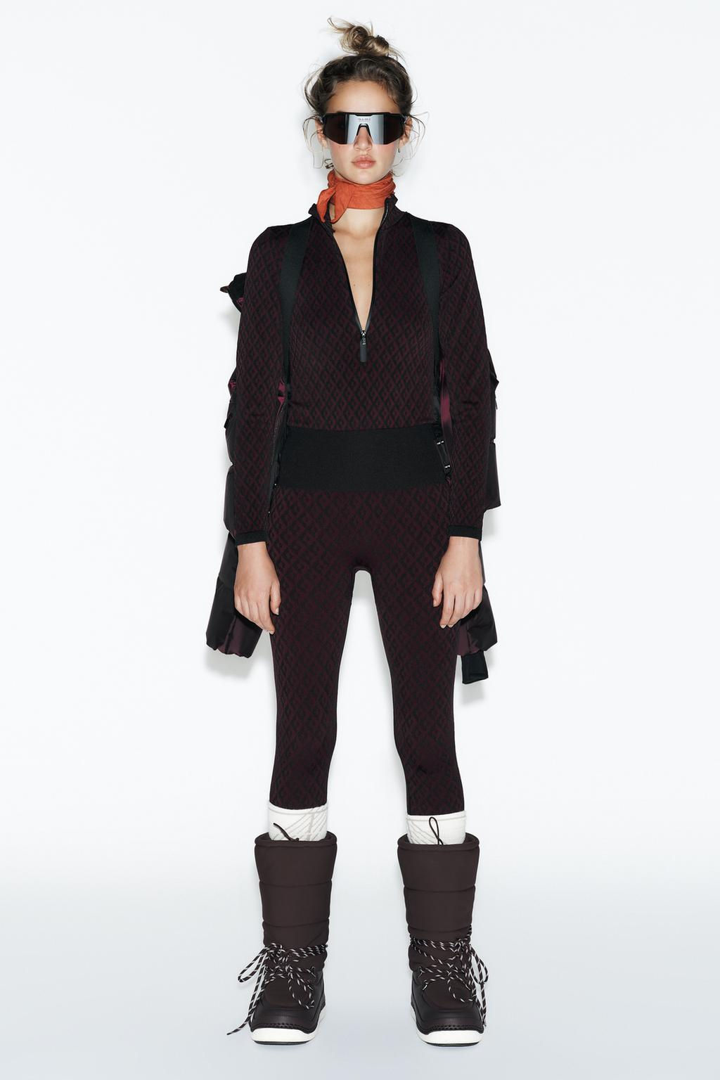 JACQUARD SKI COLLECTION LEGGINGS - Zara фото 2