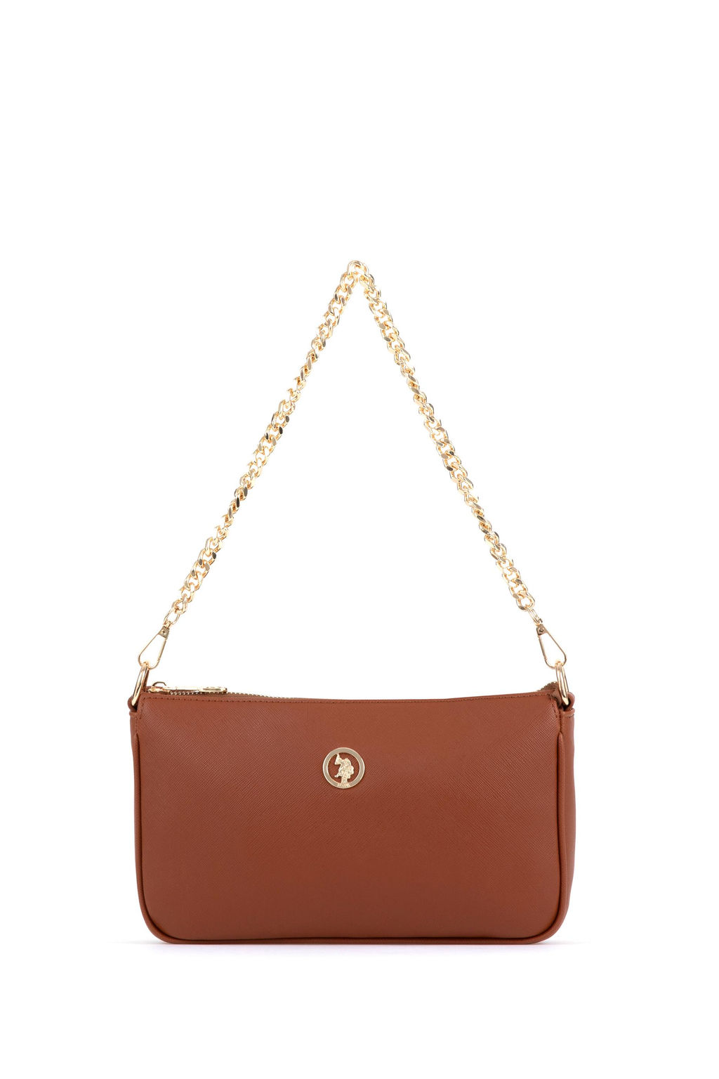 Женская светло-коричневая сумка через плечо Неожиданная скидка в корзине - U.s. polo assn фото 3