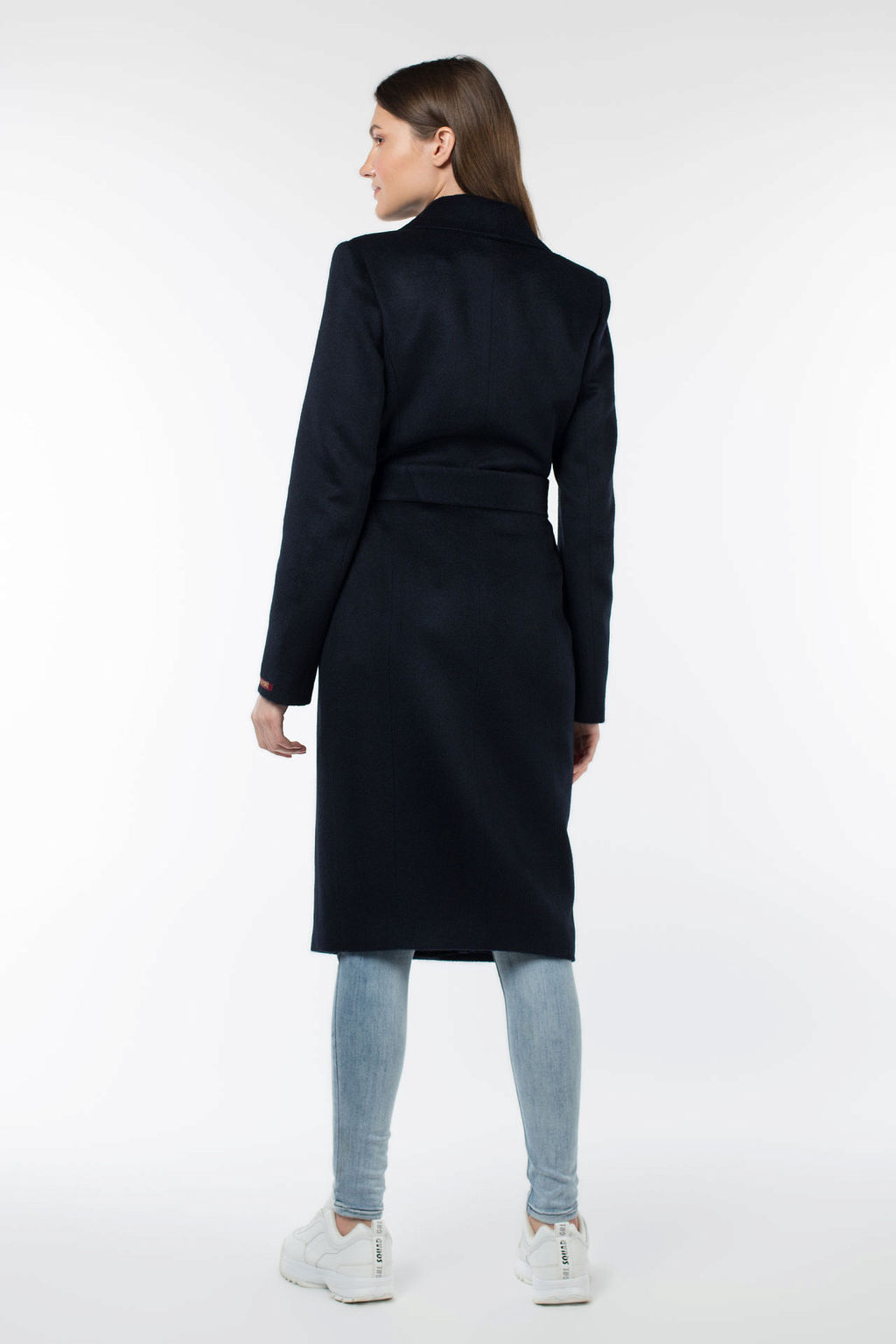 Пальто женское демисезонное (пояс) - El podio фото 8