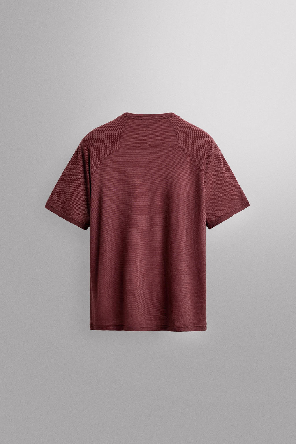 CAMISETA JACQUARD RAYAS CON LANA / Rosa palo - Zara фото 2