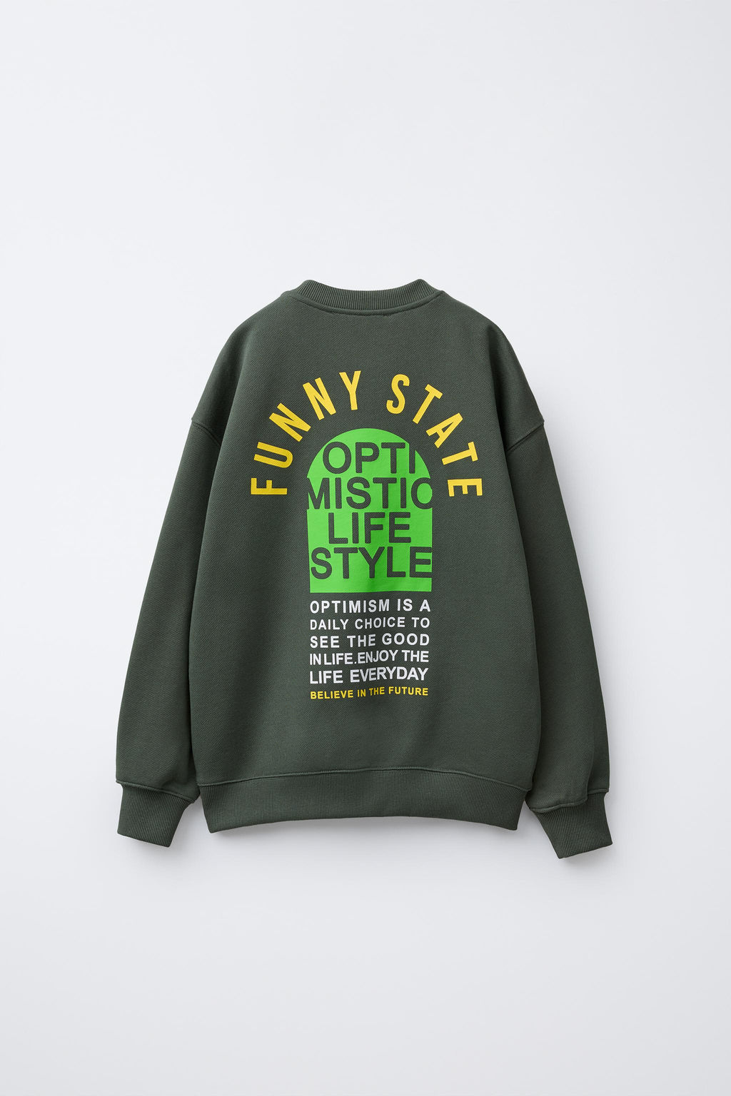 PRINTED SWEATSHIRT - Zara фото 2