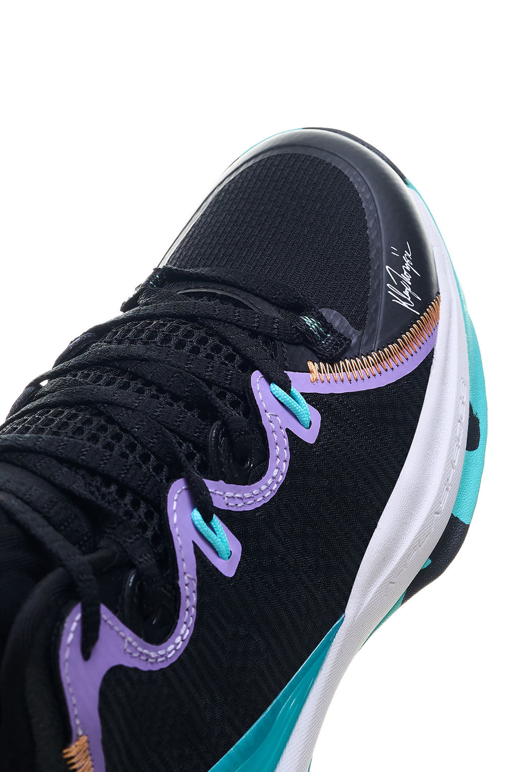 Кроссовки для баскетбола Черный/Фиолетовый - Anta фото 7