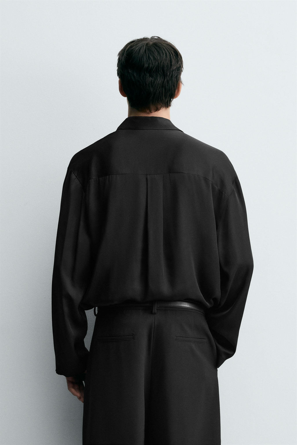 SATIN POLO SHIRT - Zara фото 3