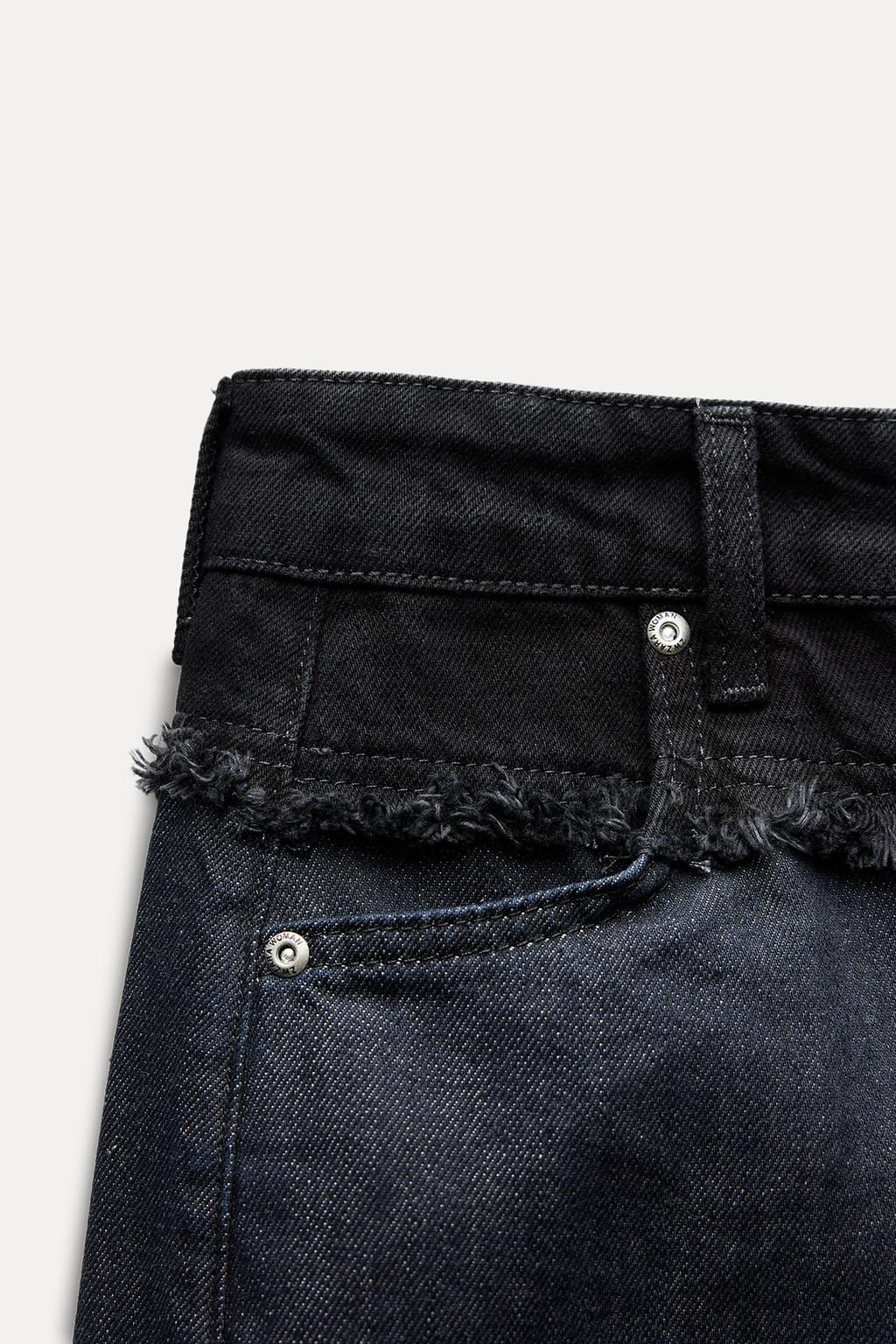 ZW COLLECTION BARREL MID-RISE JEANS - Zara фото 9
