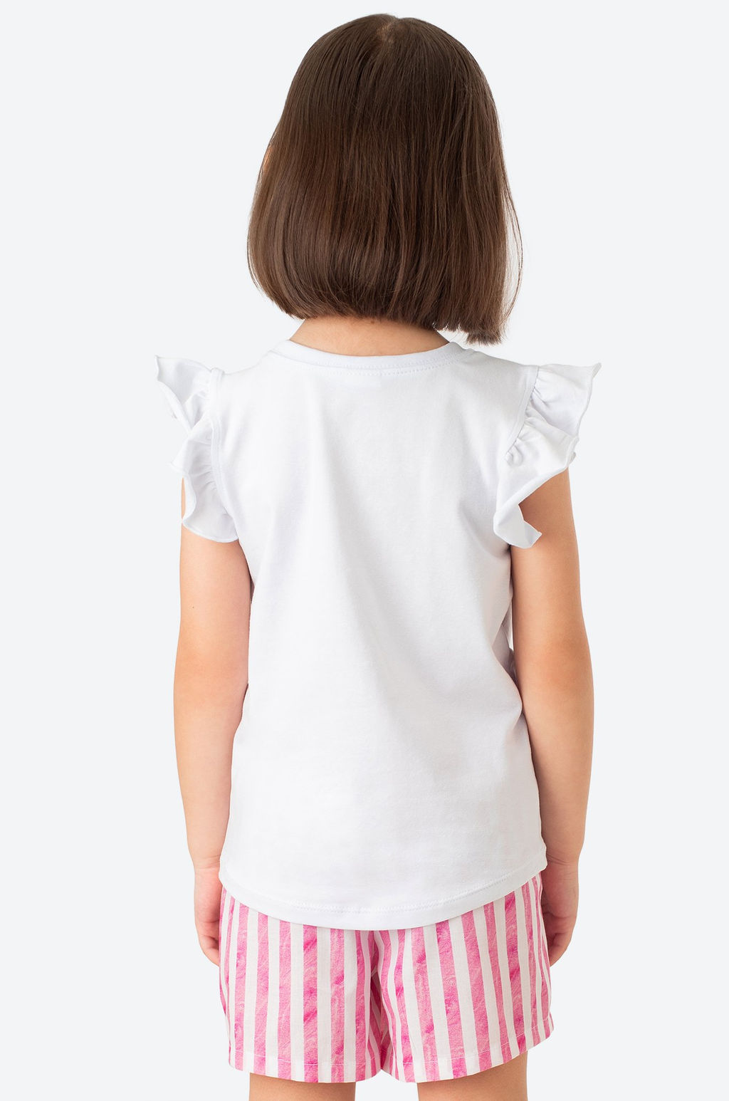 Летний хлопковый костюм с лайкрой для девочки Bonito  фото 12