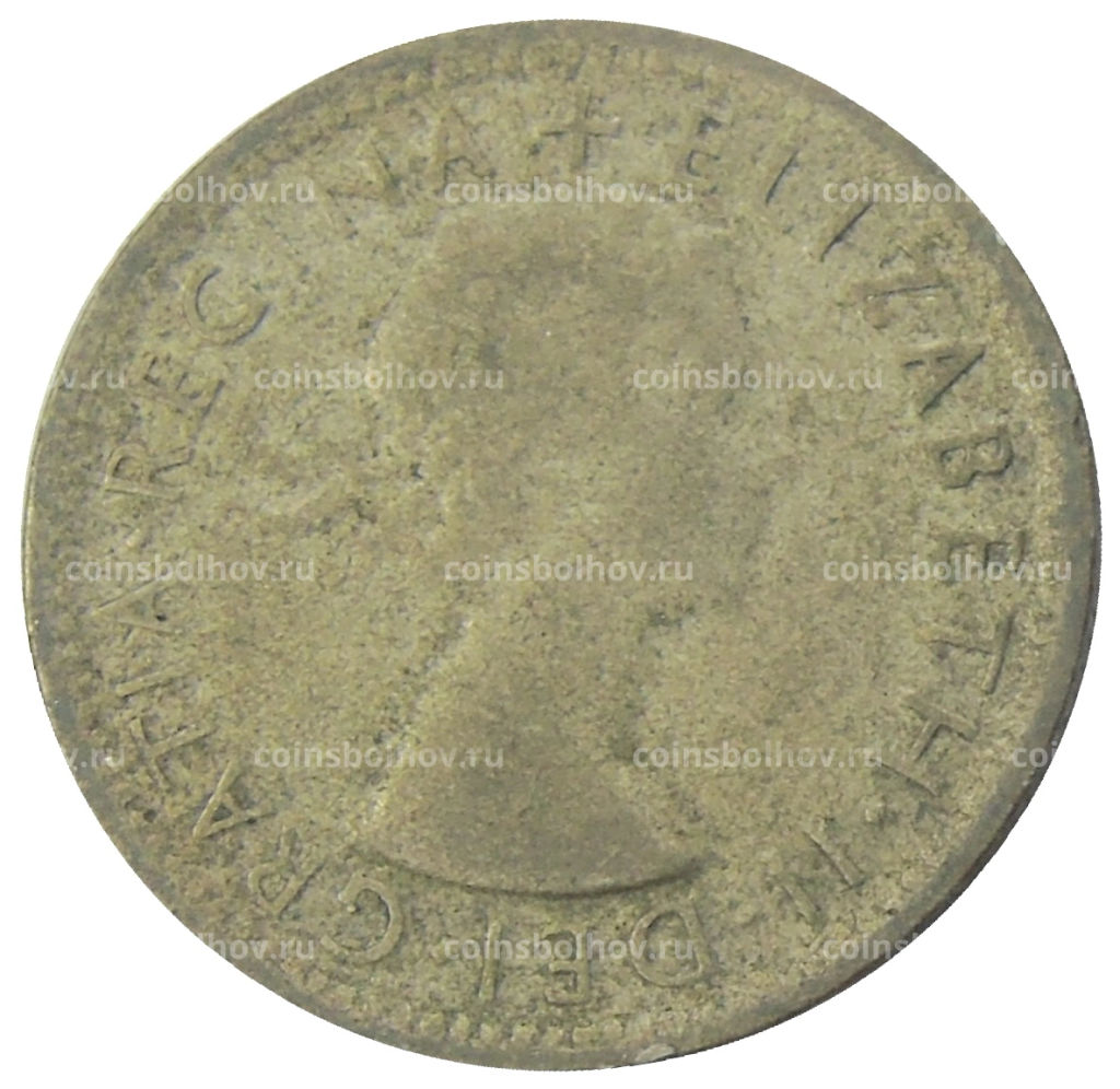 Монета 1 шиллинг 1954 года Австралия