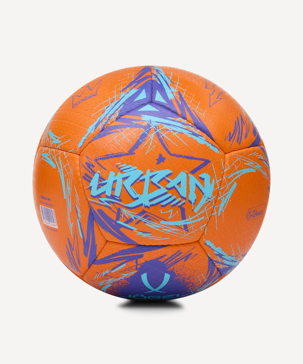 Мяч футбольный JOGEL Urban №5, оранжевый  фото 2