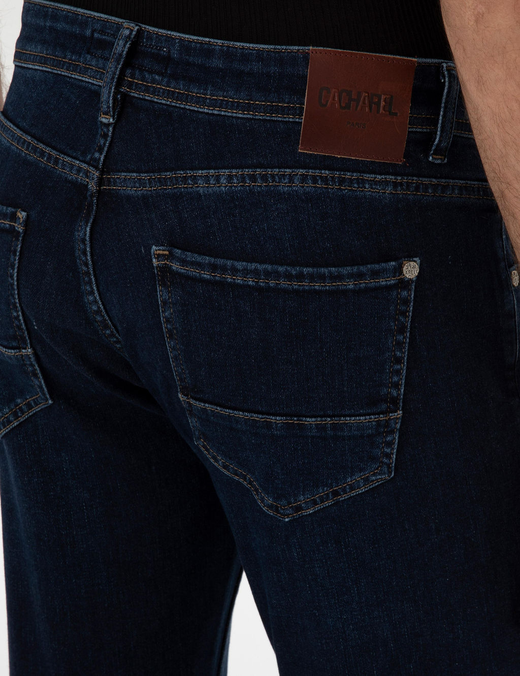 Koyu Mavi Slim Fit Jean Pantolon - Cacharel фото 6