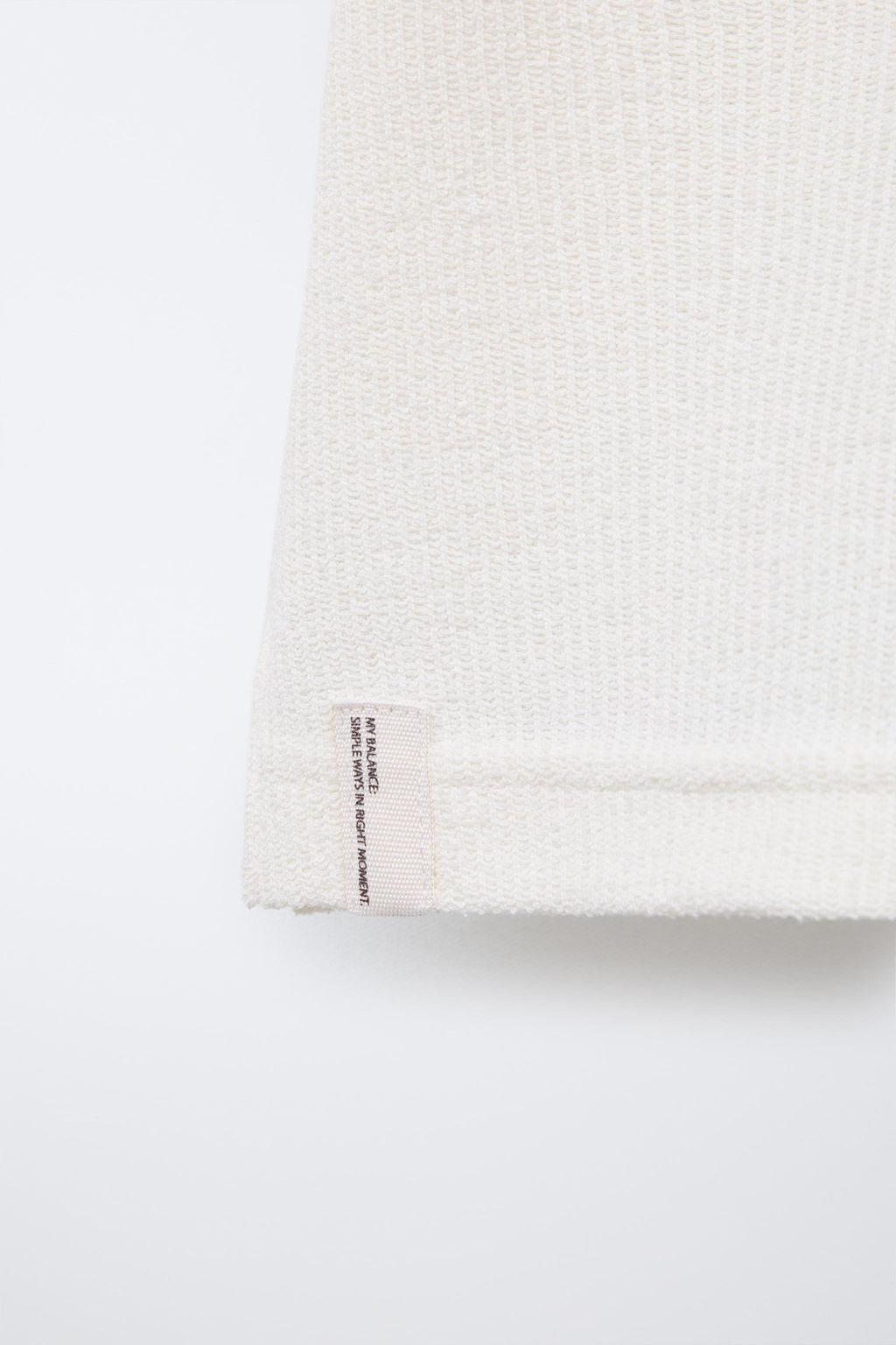 RUSTIC TOWELLING EFFECT BOWLING SHIRT - Zara фото 3