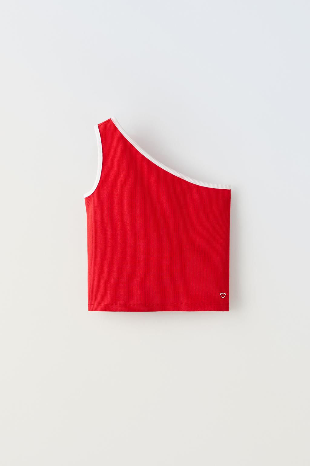 ASYMMETRIC HEART TOP - Zara фото 2