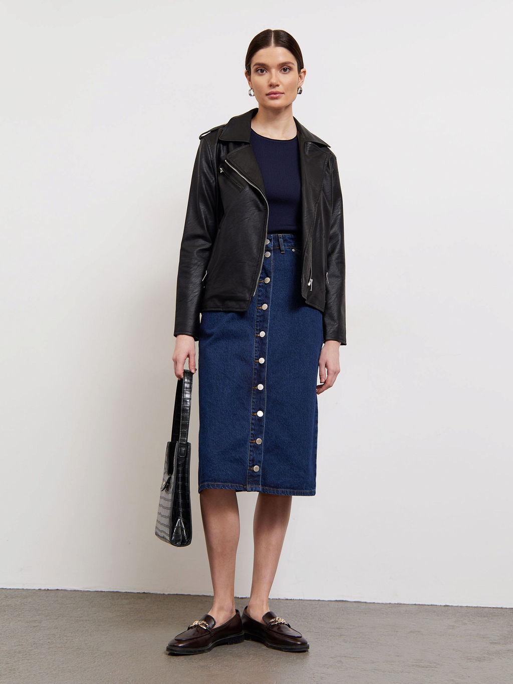 Юбка а-силуэта S975/fudo - Emka фото 4