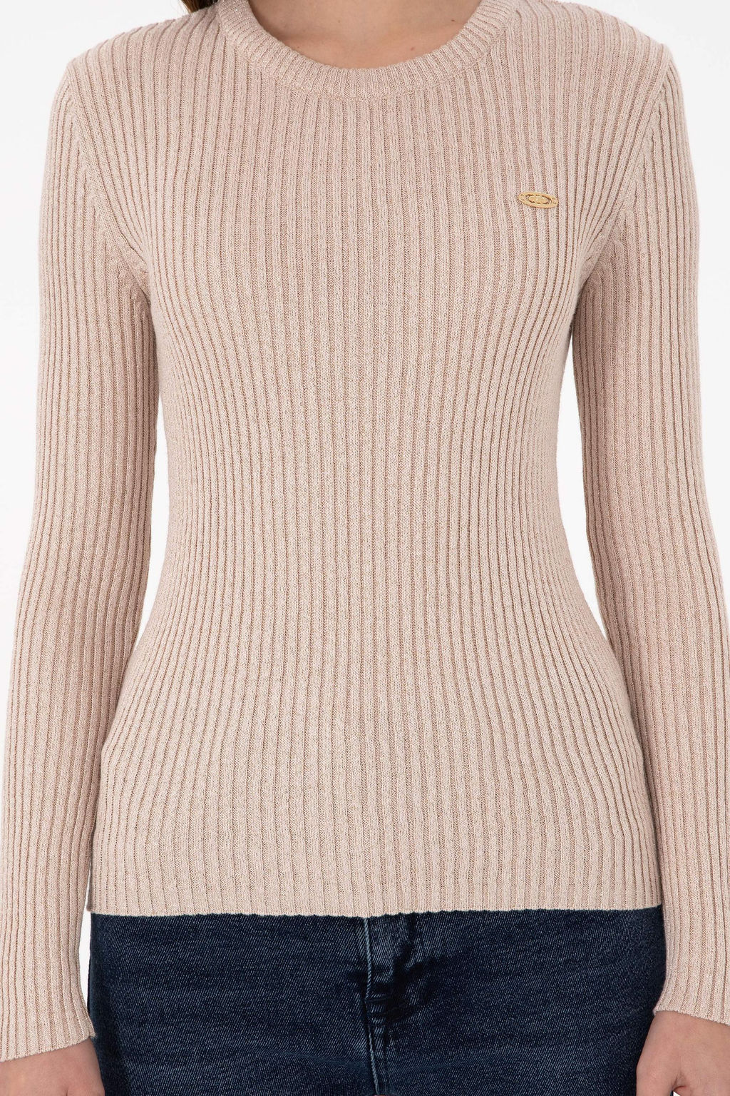 Женский свитер с камнями Дополнительная скидка 11% в корзине - U.s. polo assn фото 6