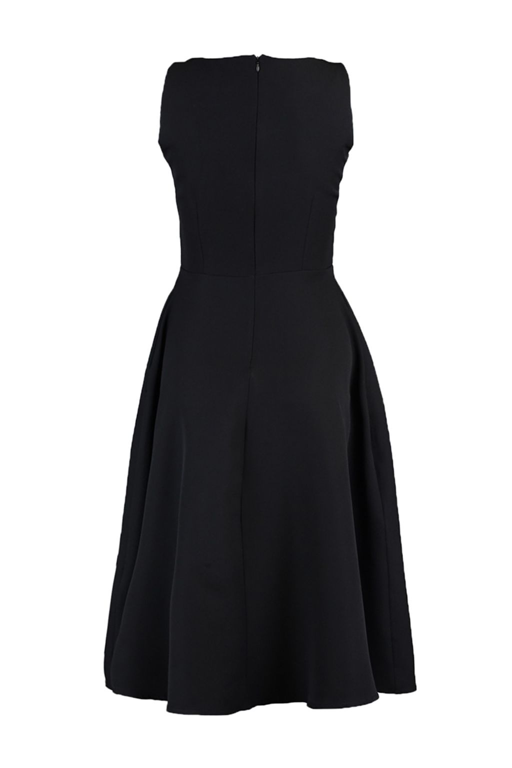 TRENDYOLMILLA Siyah Belden Ac?lan Pileli Midi Dokuma Elbise TWOSS20EL0980  фото 18