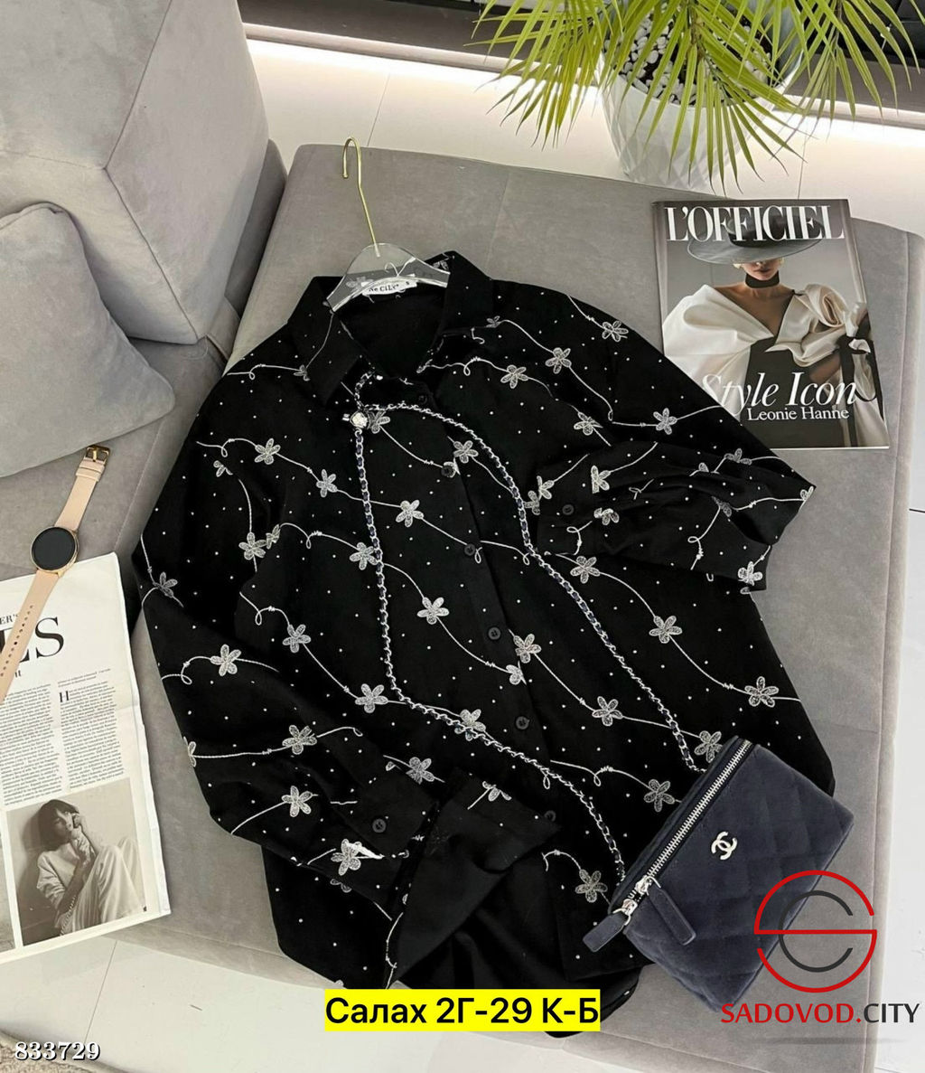 Рубашка женская с рисунком