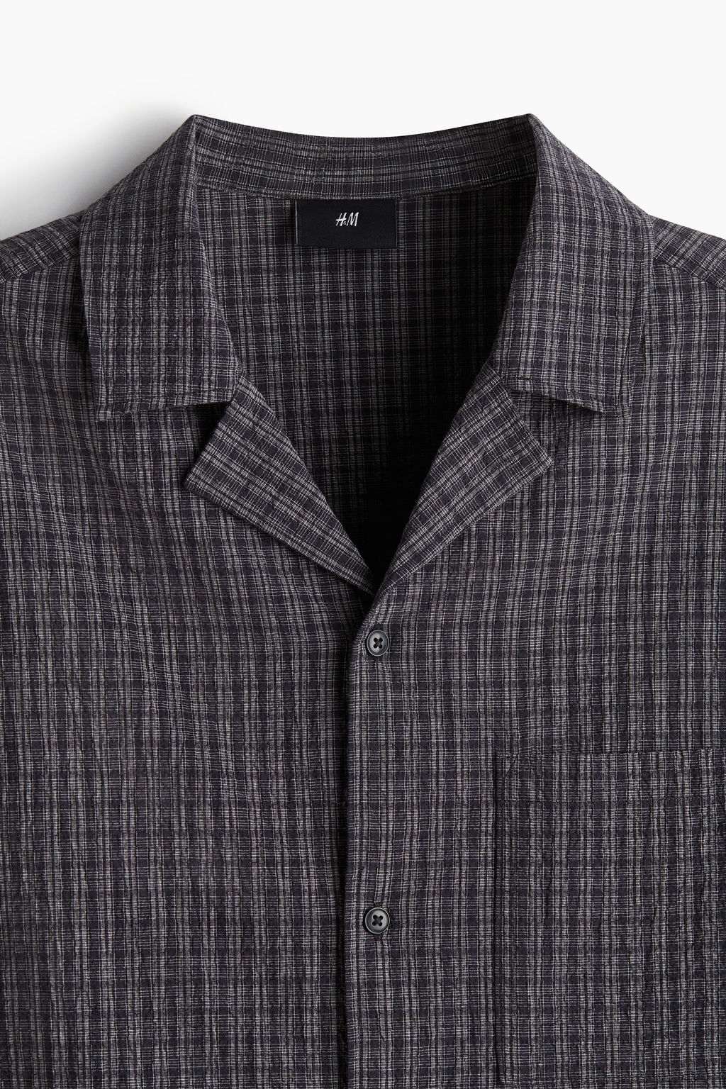 Camisa resort de sirsaca Loose Fit - H&m фото 4