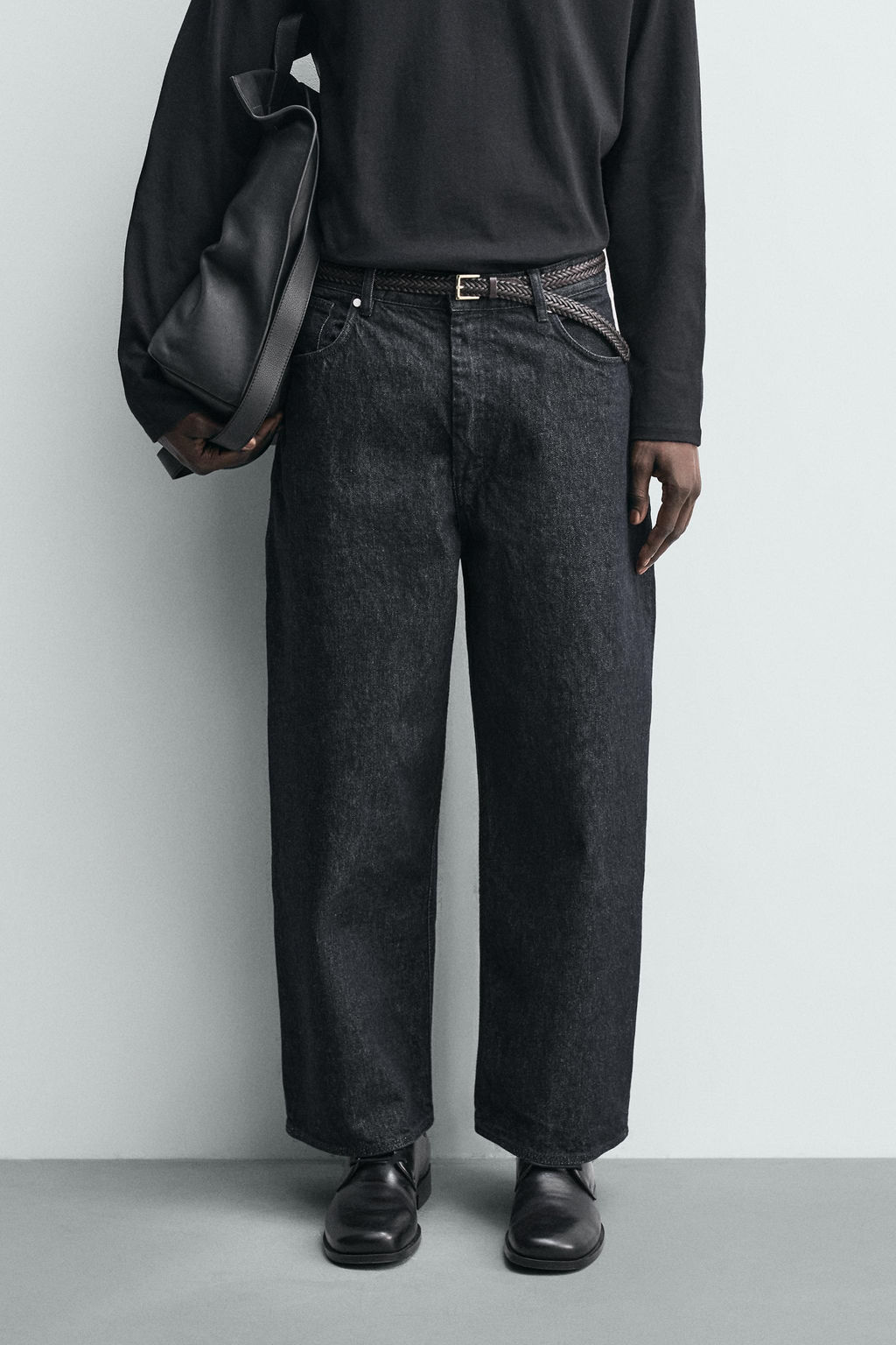 WIDE-LEG JEANS - Zara фото 21