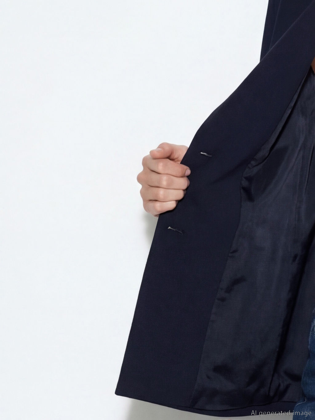 Krep Kad?n Blazer Ceket