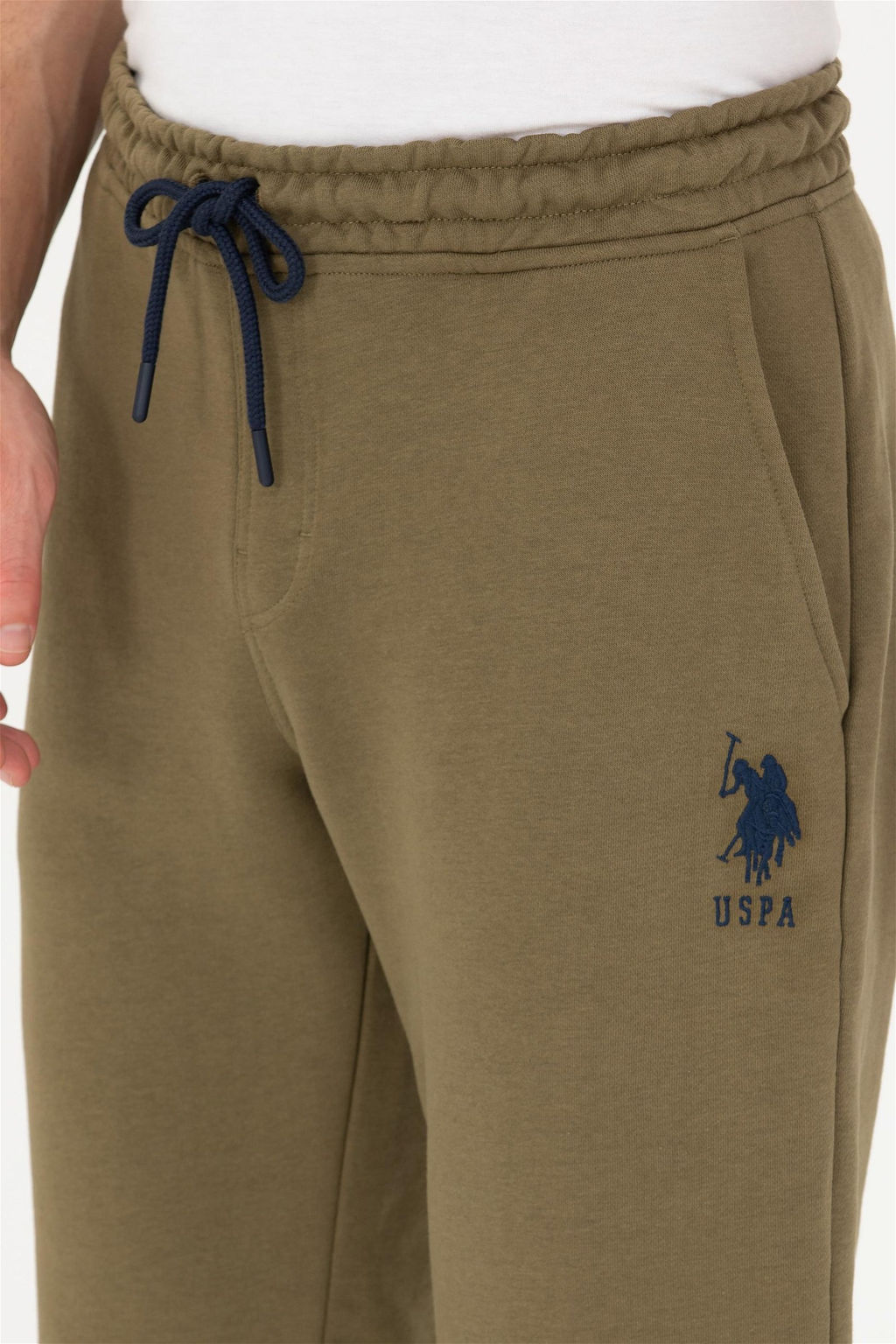 U. S. Polo Assn / Мужские спортивные штаны цвета хаки - U.s. polo assn фото 13