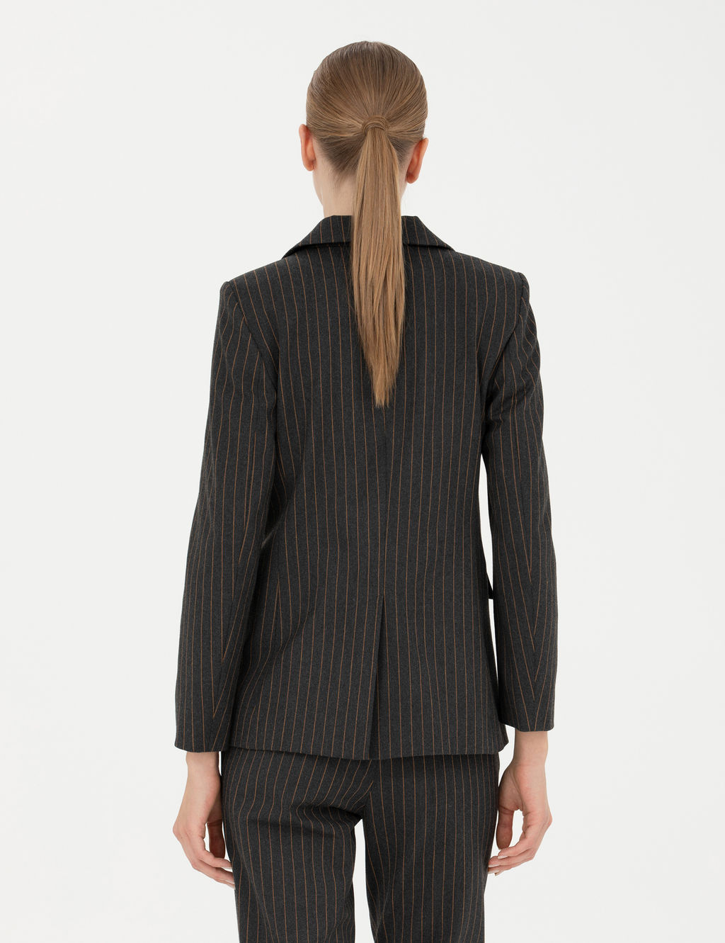 Antrasit Slim Fit Ceket