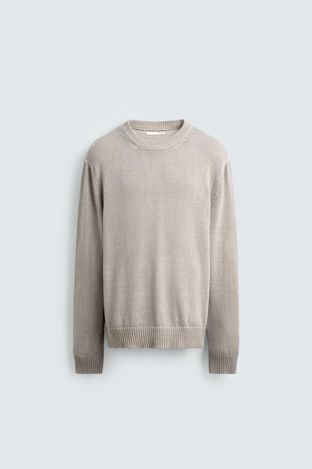 WASHED EFFECT TEXTURED SWEATER - Zara фото 6