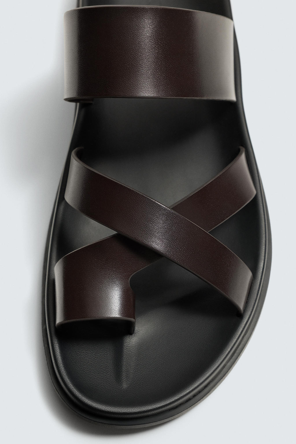 SANDALIA TIRAS / Rojo Burdeos