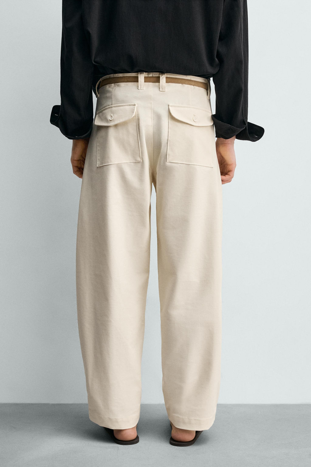 PANTAL?N BALLOON FIT / Crudo - Zara фото 3