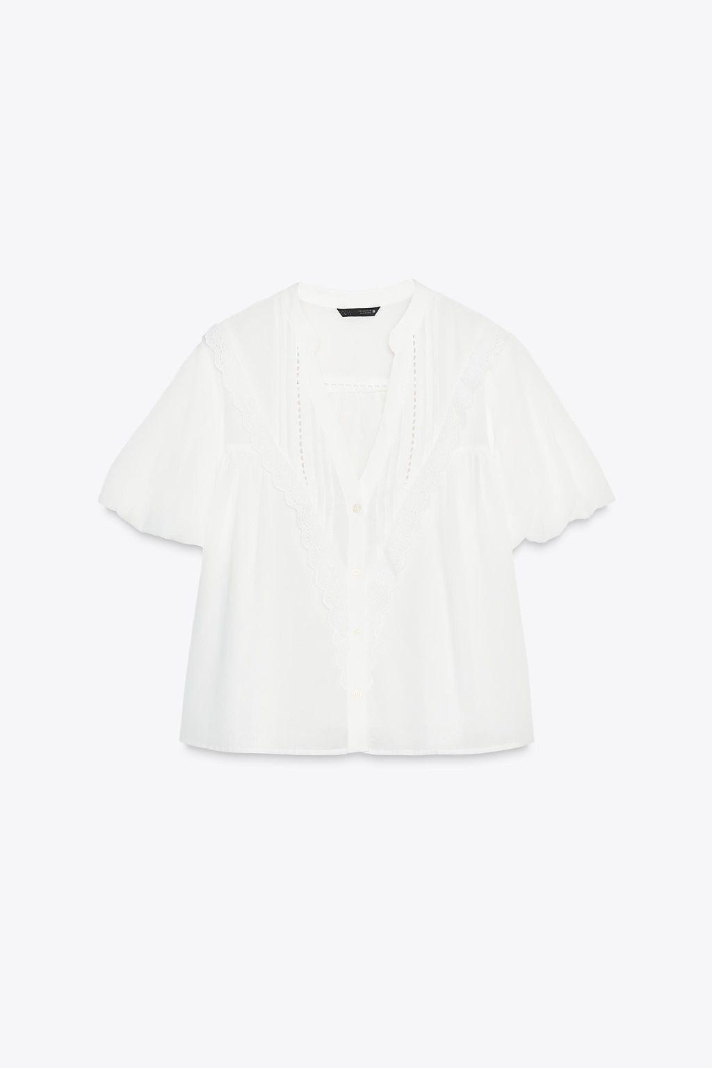 PUFF SLEEVE BLOUSE - Zara фото 7