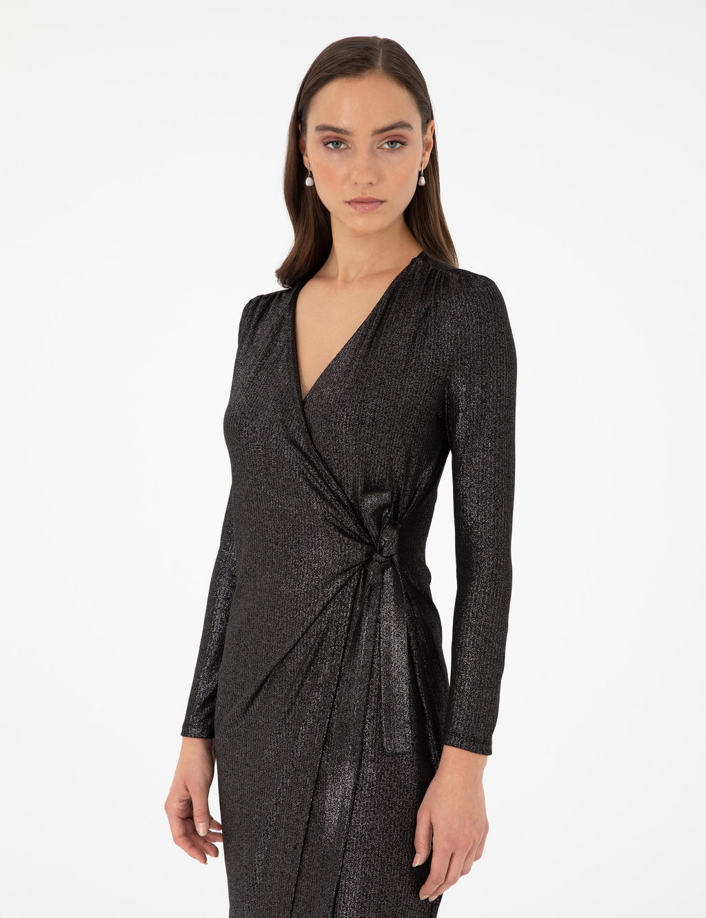 Siyah Slim Fit _rme Elbise - Pierre cardin фото 2