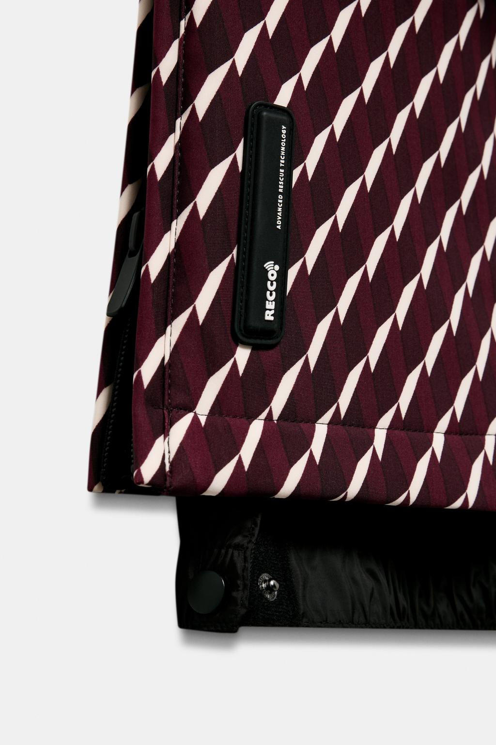 FLARE WATER-RESISTANT WINDPROOF RECCO® TECHNOLOGY SKI COLLECTION TROUSERS, CHARACTERISTICS - Zara фото 21