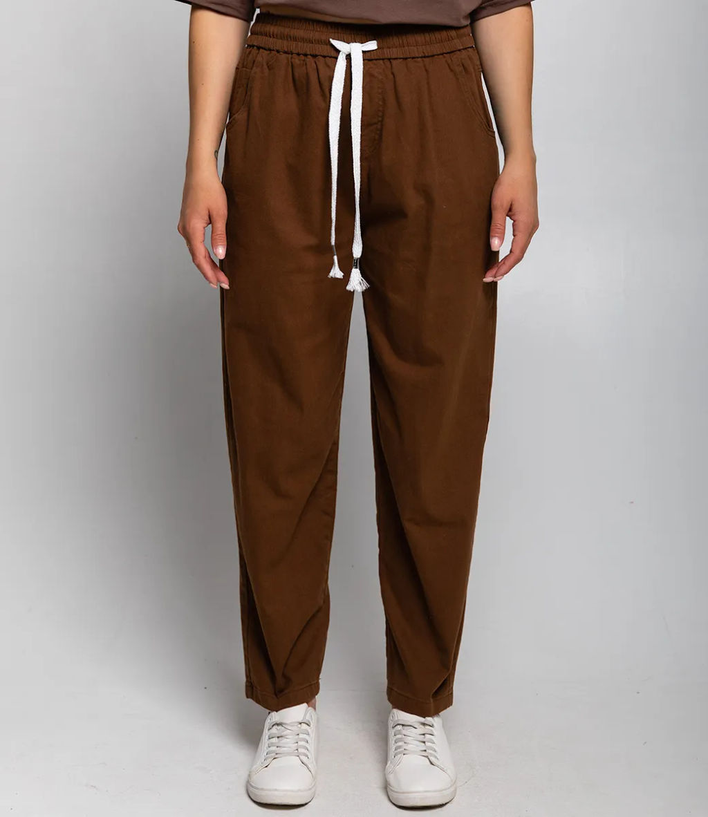 Брюки #КТ2610 (1), коричневый - Dommod фото 2