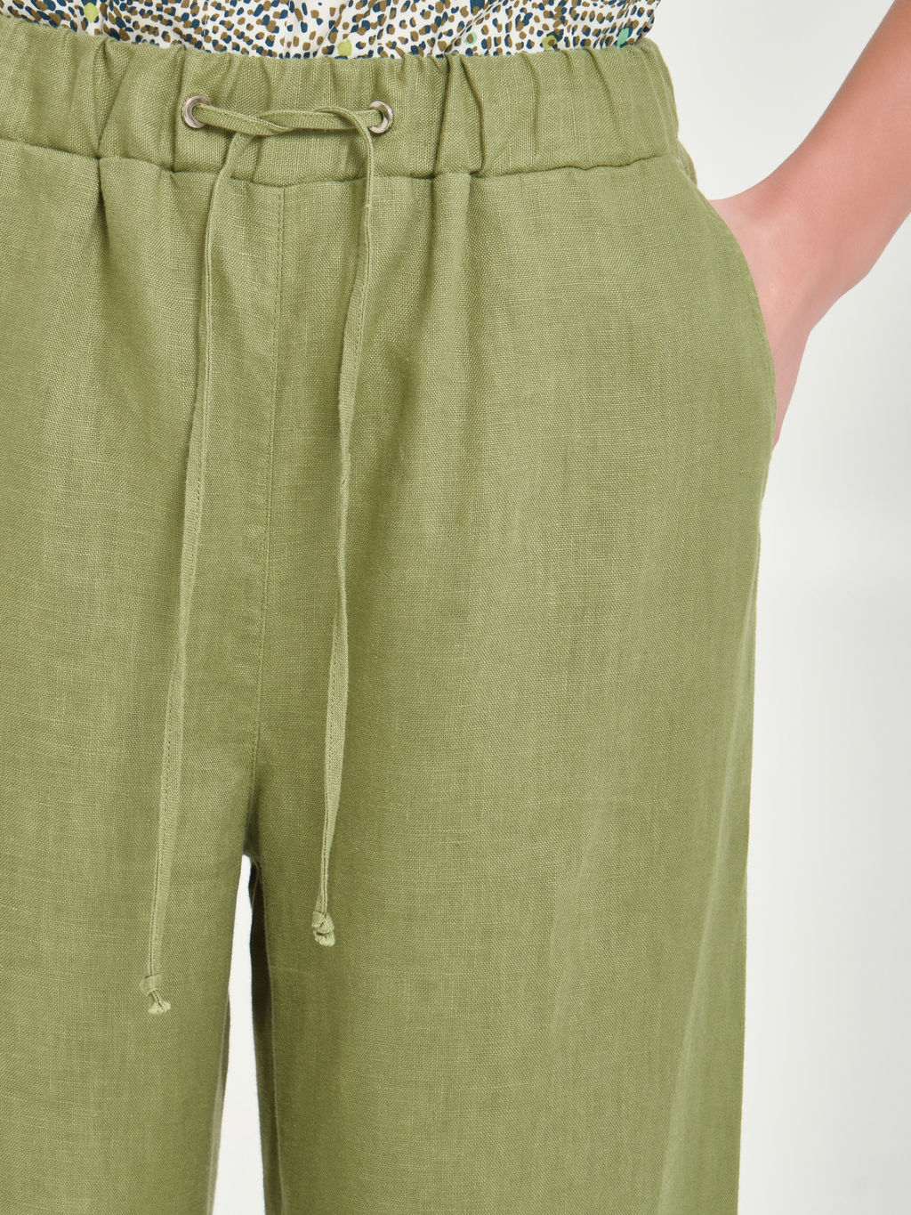 Брюки изо льна - Stilla фото 5