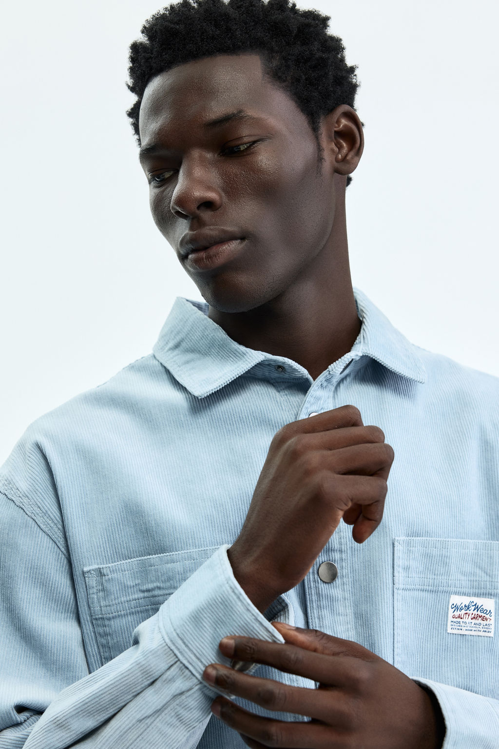 Camisa oversize en pana de algod?n - H&m фото 5