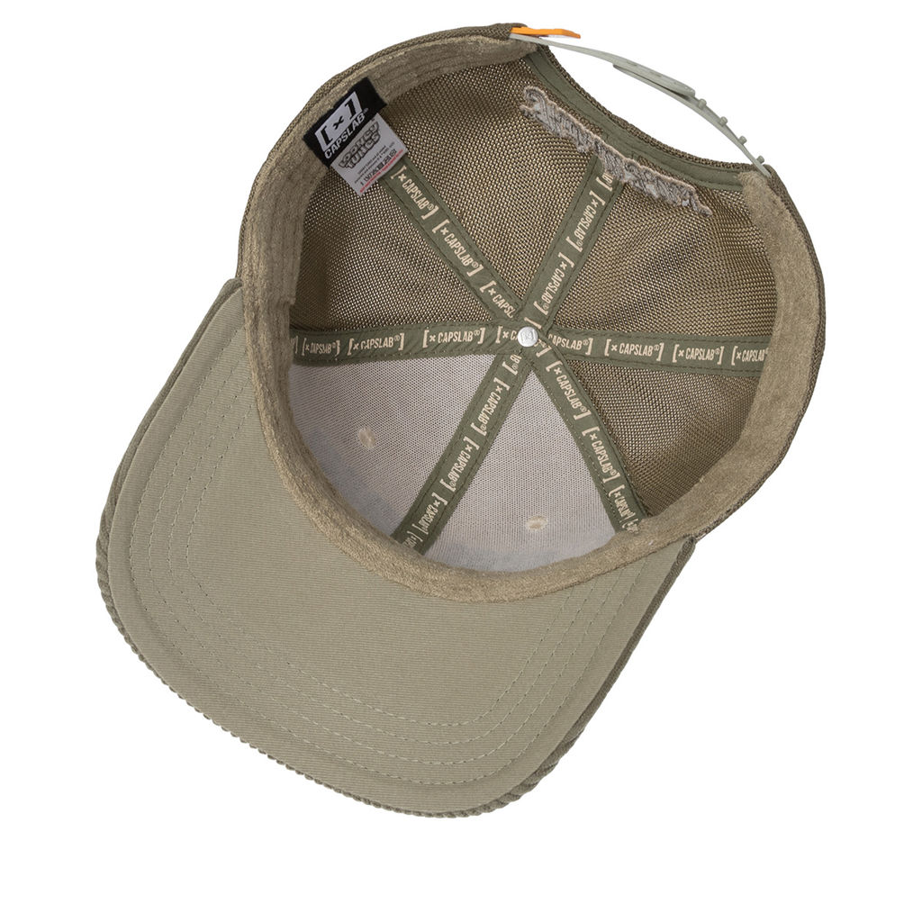 Бейсболка CAPSLAB арт. CL/LOO12/1/PCS/HAN Looney Tunes Bugs Bunny (кремовый / оливковый) фото 3