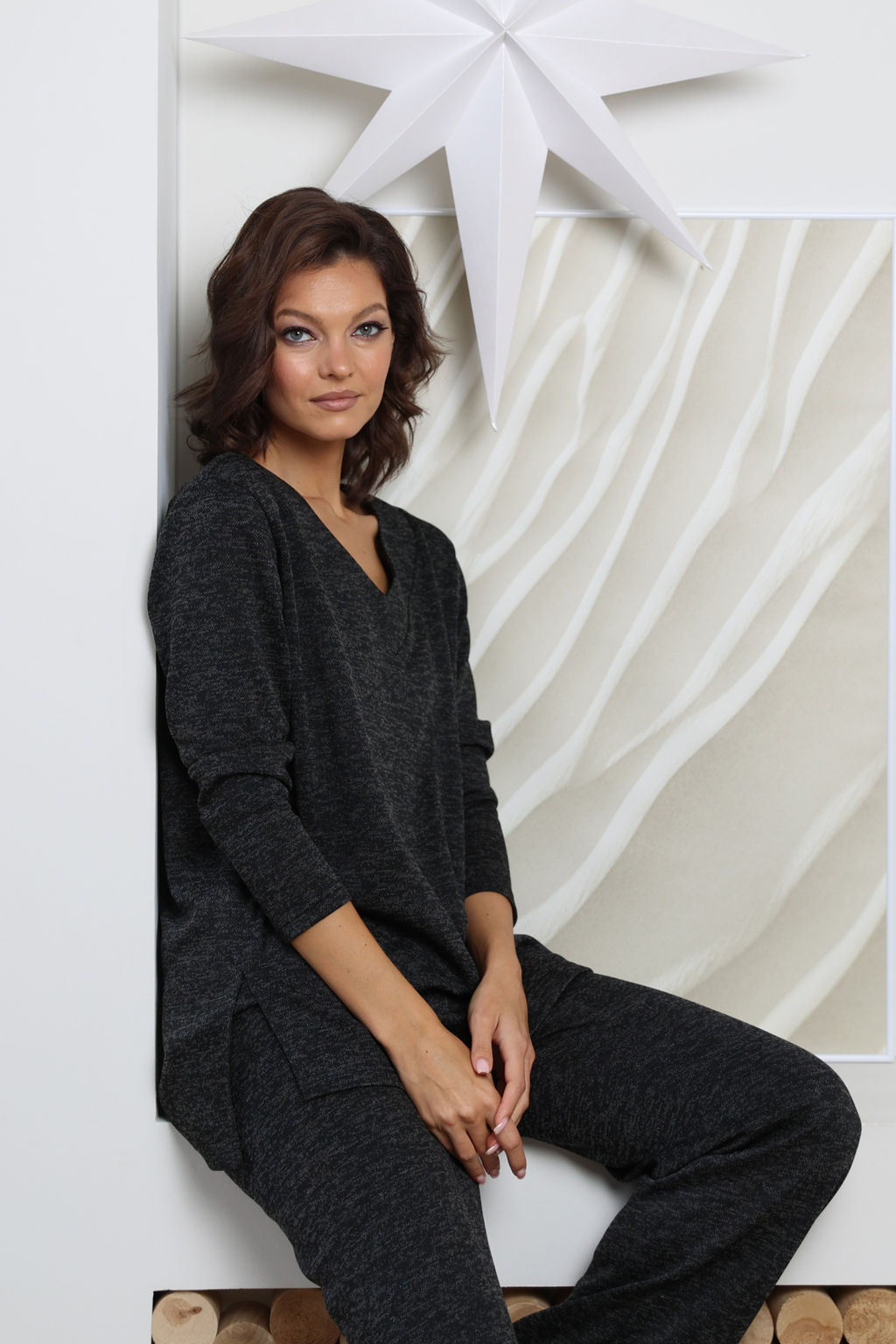 Свитер свободного кроя - Looklikecat фото 2