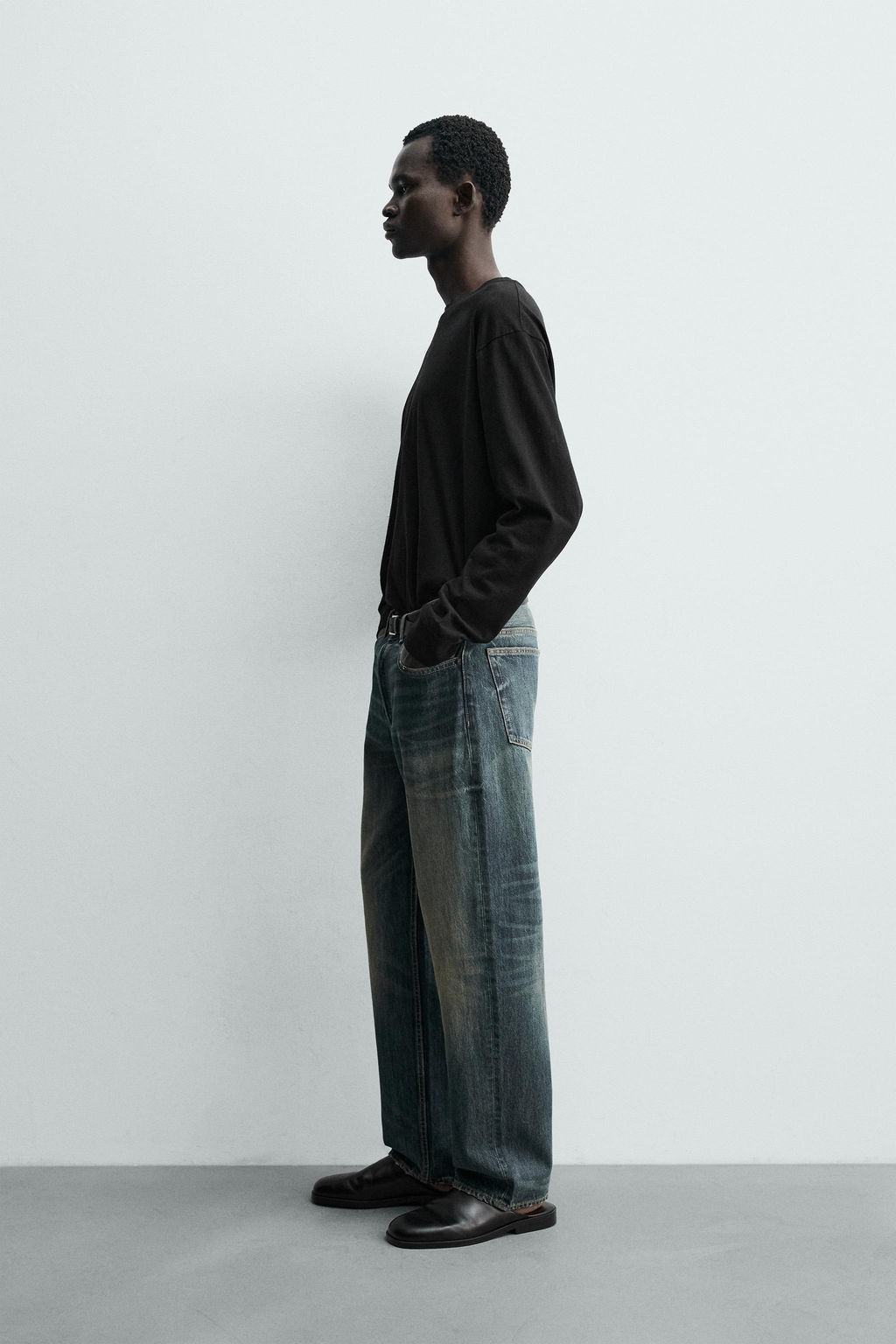 STRAIGHT-LEG JEANS - Zara фото 14