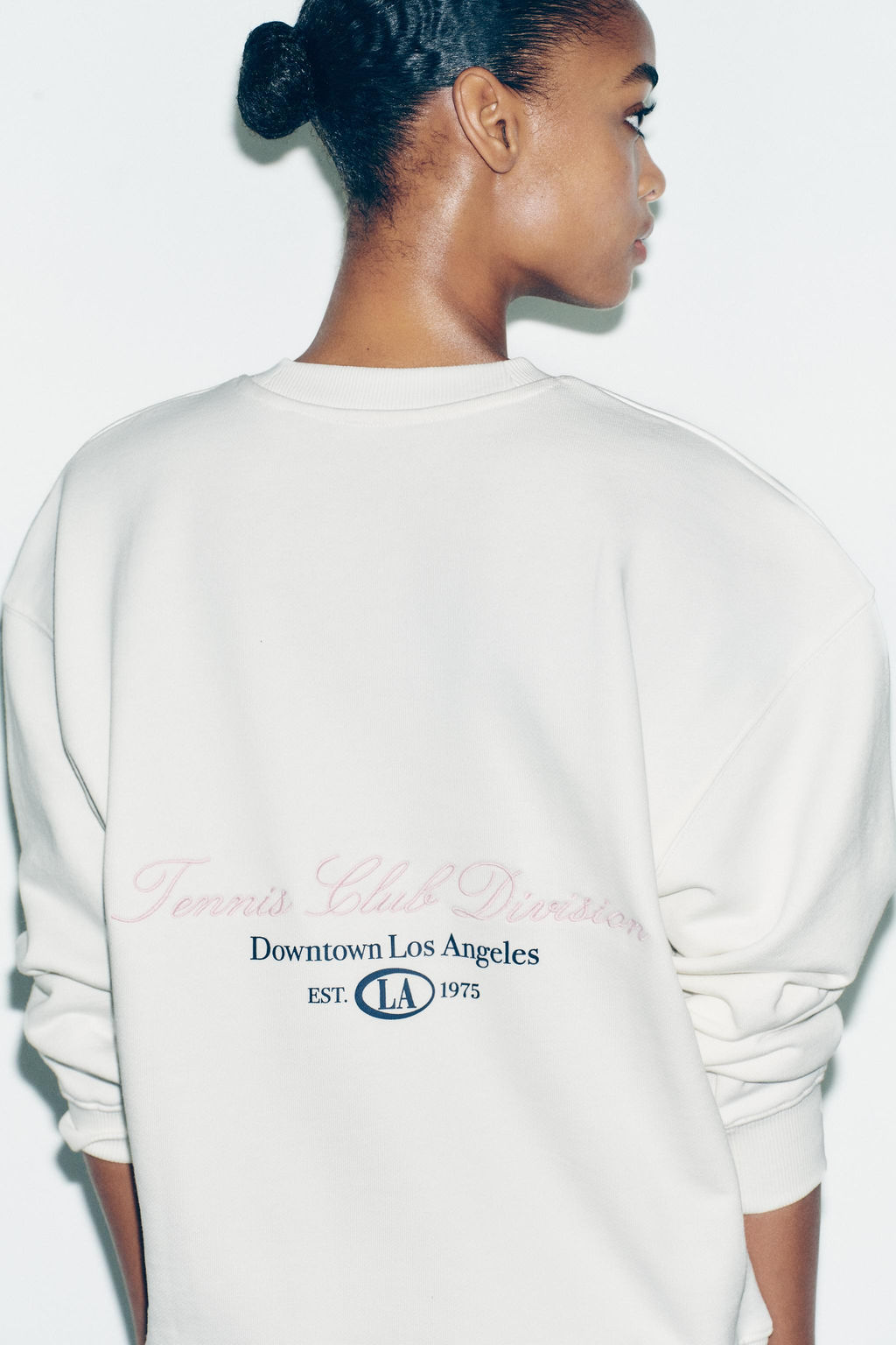 COTTON SWEATSHIRT WITH SLOGAN - Zara фото 4