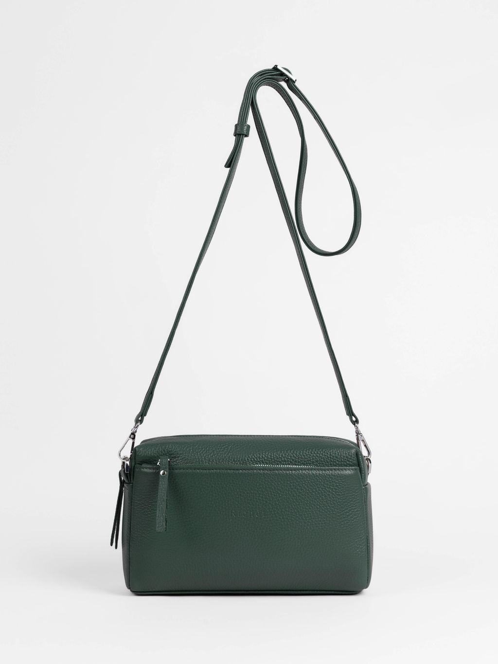 Женская кожаная сумка Richet 3176LN 852 Зеленый