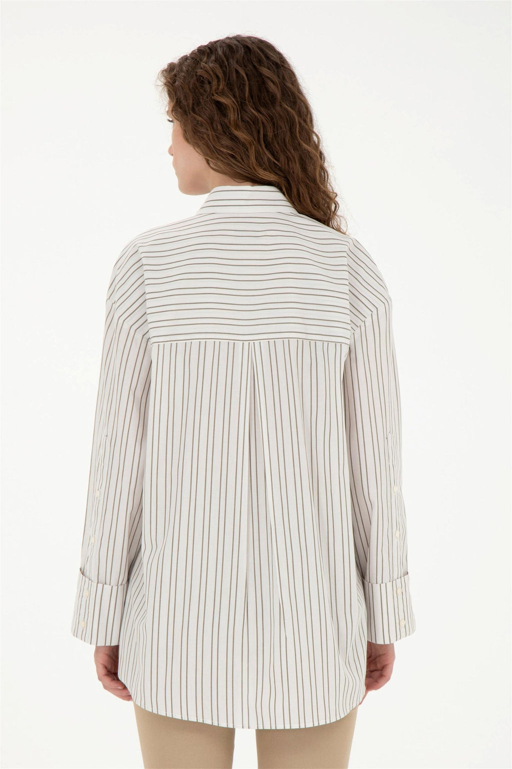 U. S. Polo Assn Женская рубашка с длинным рукавом Stone - U.s. polo assn фото 12